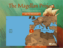 Tablet Screenshot of magellanproject.org